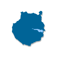 Mapa de localización del municipio de Ingenio (Islas Canarias)