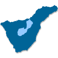Mapa de localización del municipio de La Orotava (Islas Canarias)