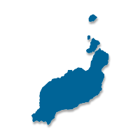 Karte von Lanzarote (Kanarische Inseln)