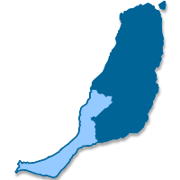 Mapa de localización del municipio de Pájara (Islas Canarias)