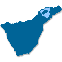 Mapa de localización del municipio de San Cristóbal de La Laguna (Islas Canarias)