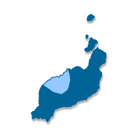 Mapa de localización del municipio de Tinajo (Islas Canarias)