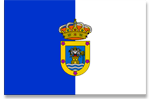 Flagge von La Palma (Kanarische Inseln)