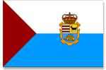 Bandera de Puerto del Rosario (Islas Canarias)