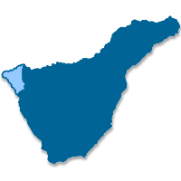Mapa de localización del municipio de Buenavista del Norte (Islas Canarias)