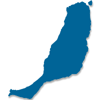 Karte von Fuerteventura (Kanarische Inseln)