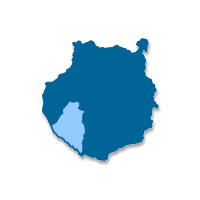 Mapa de localización del municipio de Mogán (Islas Canarias)