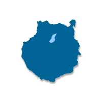 Mapa de localización del municipio de Valleseco (Islas Canarias)