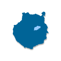 Mapa de localización del municipio de Valsequillo de Gran Canaria (Islas Canarias)